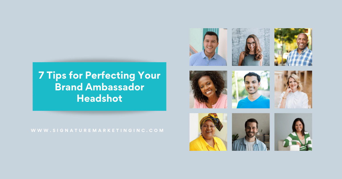 Brand Ambassador headshot examples and ideas